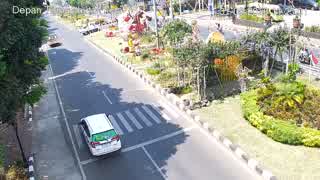 Depan Taman Hutan Kota Batu